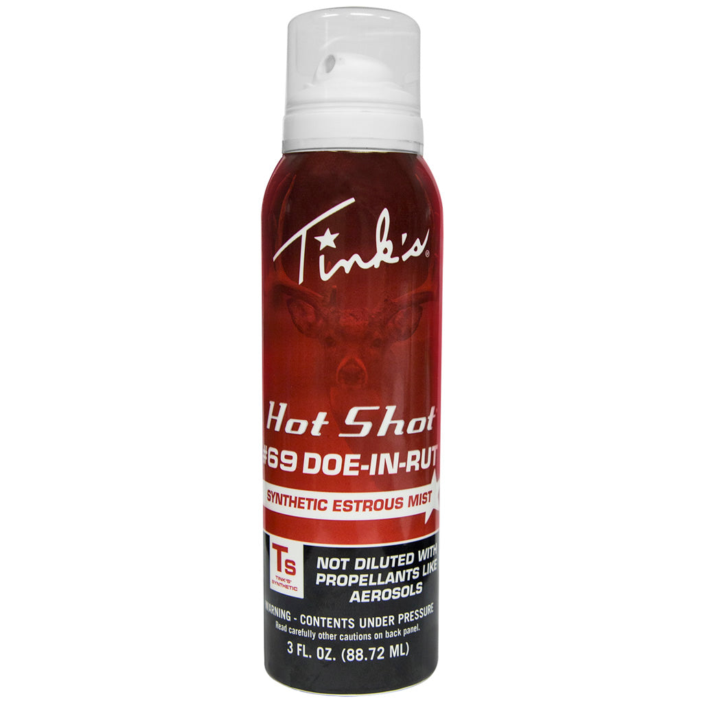 Tinks Tinks Hot Shot #69 Doe-in-rut Estrous Synthetic 3 Oz. - Outdoor Gear - DropShot Archery