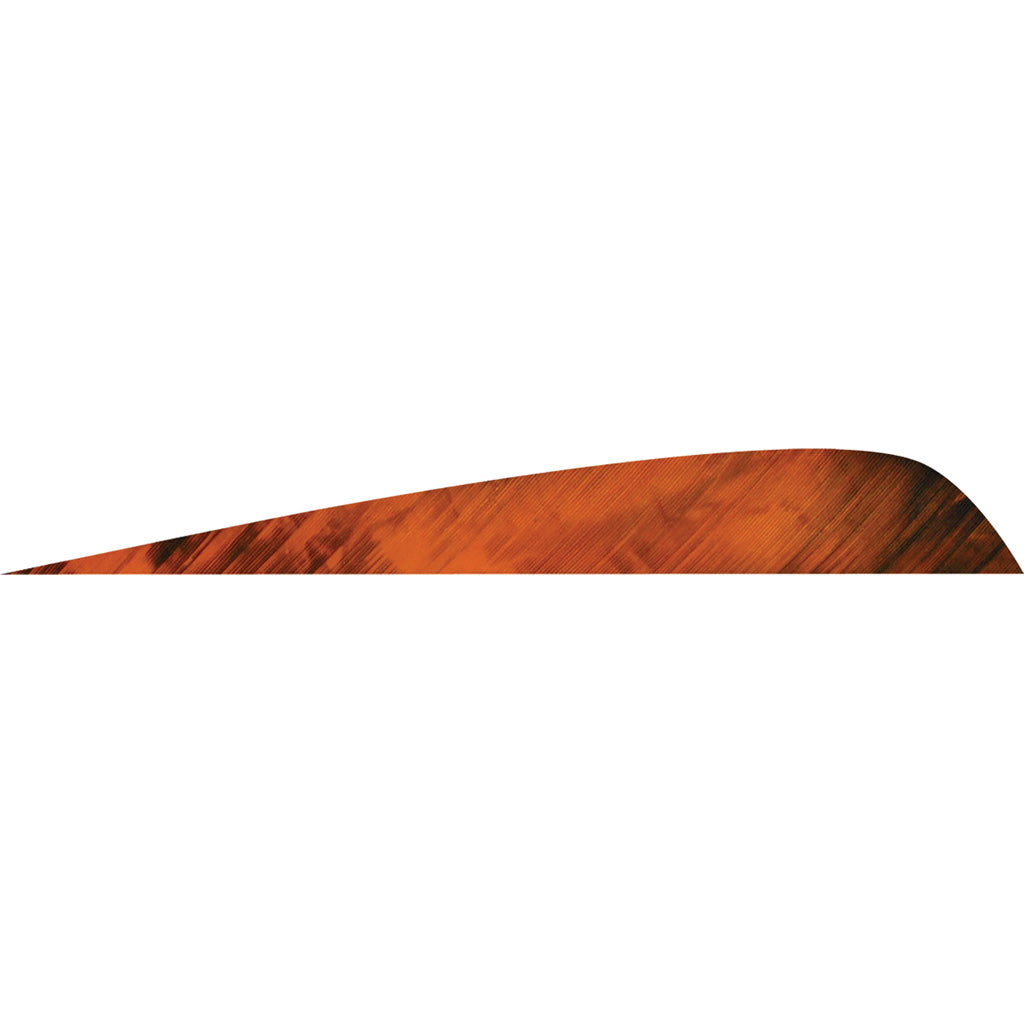 Gateway Gateway Parabolic Feathers Tre Orange 4 In. Lw 50 pk. - Outdoor Gear - DropShot Archery