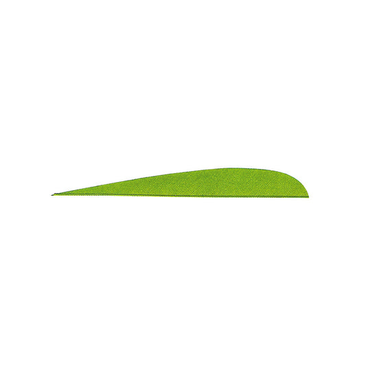 Gateway Gateway Parabolic Feathers Chartreuse 4 In. Rw 100 pk. - Outdoor Gear - DropShot Archery