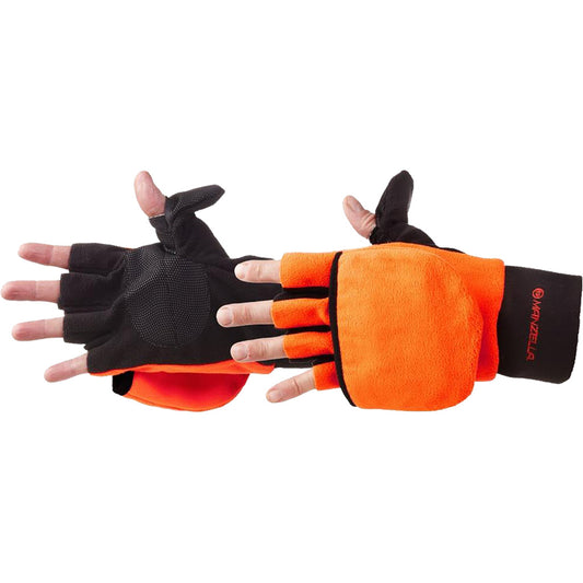 Manzella Manzella Convertible Glove/mitten Medium Blaze Orange - Outdoor Gear - DropShot Archery
