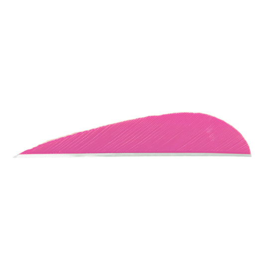 Trueflight Trueflight Parabolic Feathers Pink 3 In. Rw 100 pk. - Outdoor Gear - DropShot Archery