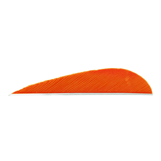 Trueflight Trueflight Parabolic Feathers Orange 3 In. Lw 100 pk. - Outdoor Gear - DropShot Archery
