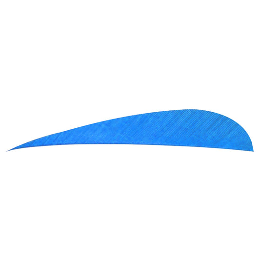 Trueflight Trueflight Parabolic Feathers Blue 4 In. Rw 100 pk. - Outdoor Gear - DropShot Archery