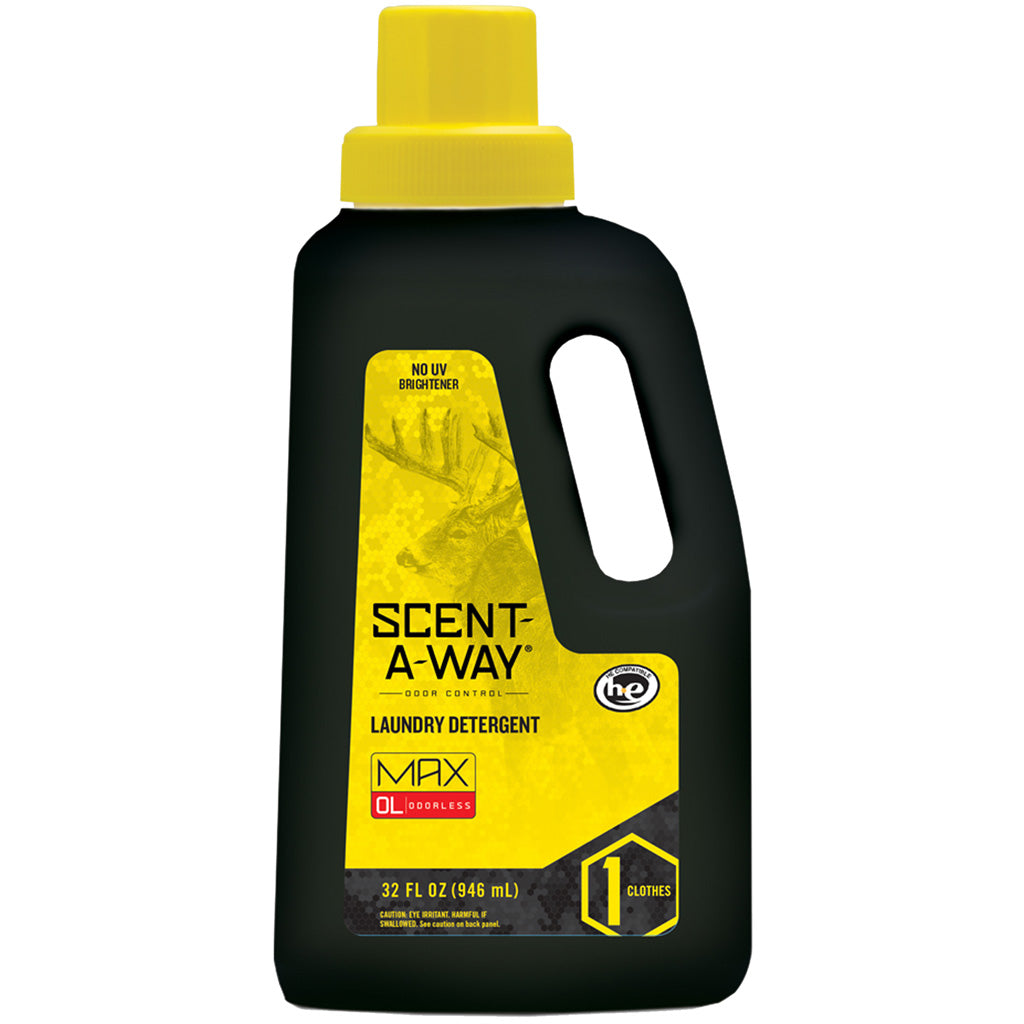Scent-A-Way Scent-A-Way MAX Detergent Odorless 32 oz. - Imported Draft - DropShot Archery
