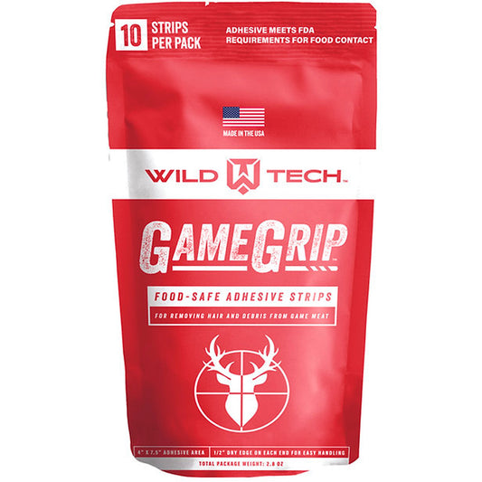 WildTech Wildtech Gamegrip Adhesive Strips Food Safe 10 pk. - Archery & Outdoor Gear - DropShot Archery