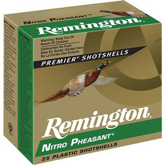 Remington Remington Nitro Pheasant Loads 20 Ga. 2.75 In. 1 Oz. 5 Shot 25 Rd. - Outdoor Gear - DropShot Archery