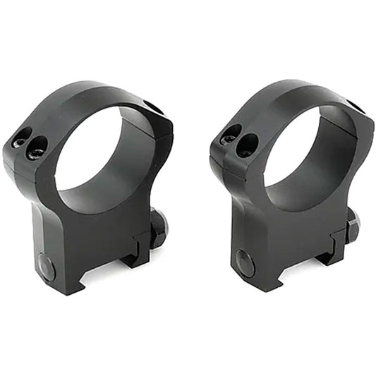 Warne Warne Mountain Tech Scope Rings Matte Black 35mm Ultra High - Archery & Outdoor Gear - DropShot Archery