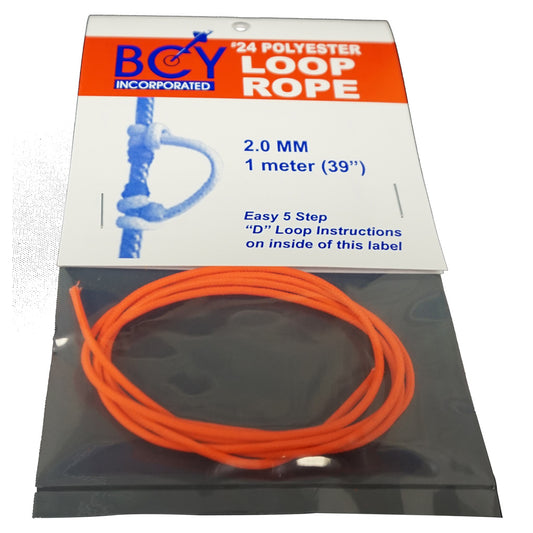 Bcy Bcy 24 D-loop Material Neon Orange 1m - Archery & Outdoor Gear - DropShot Archery
