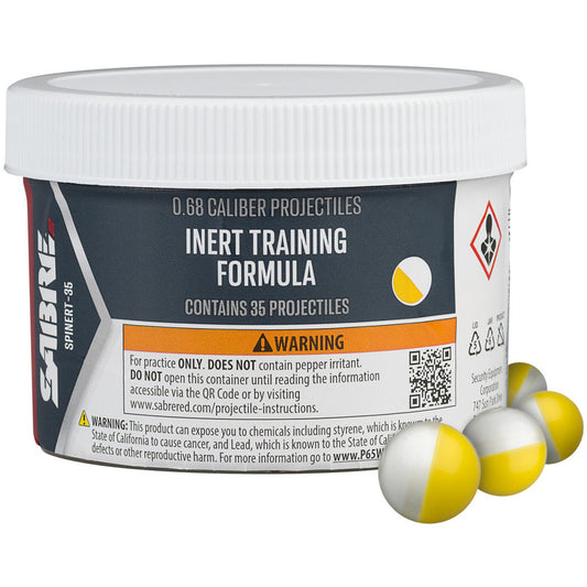 Sabre Sabre Inert Practice 0.68 Caliber Projectile 35ct - Archery & Outdoor Gear - DropShot Archery