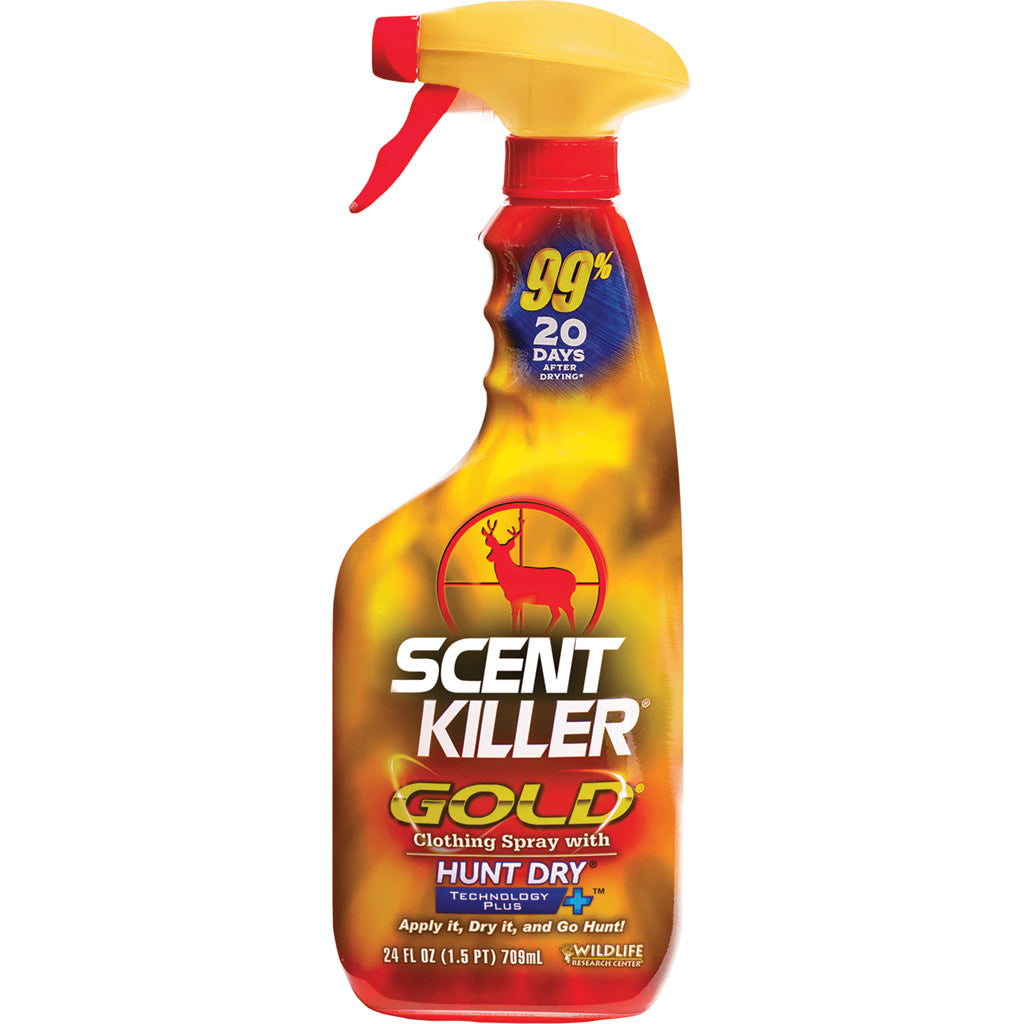 Wildlife Research Wildlife Research Scent Killer Spray Gold 24 Oz. - Scents & Attractants - DropShot Archery