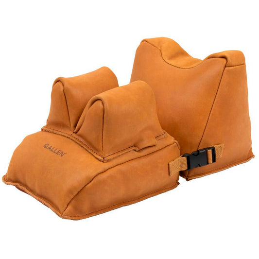 Allen Allen Longmont Leather Shooting Rest Combo Filled Front/ Rear - Archery & Outdoor Gear - DropShot Archery