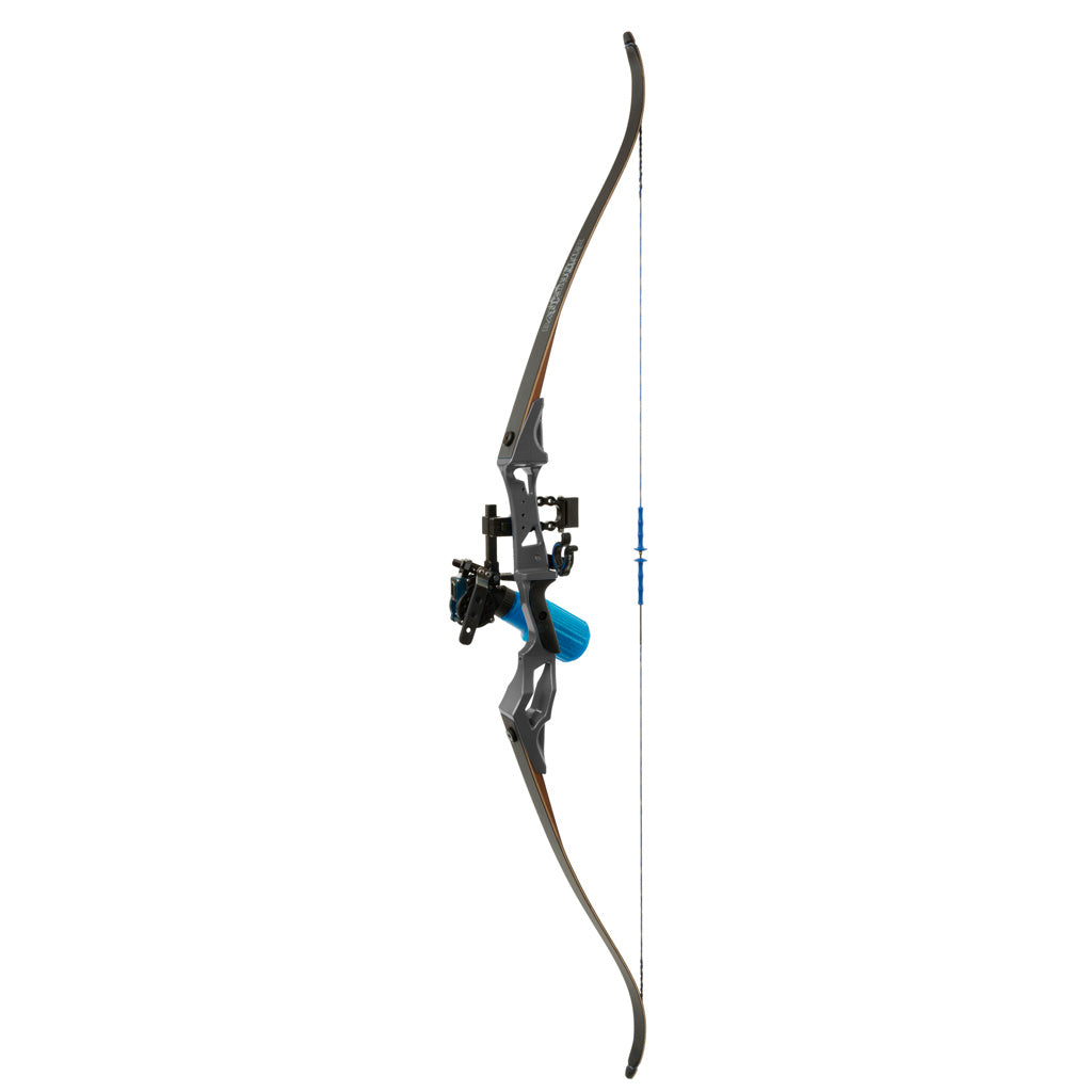 Fin-Finder Fin Finder Bank Runner Bowfishing Recurve Package With Winch Pro Bowfishing Reel Black 35 LBS. RH - Archery & Outdoor Gear - DropShot Archery