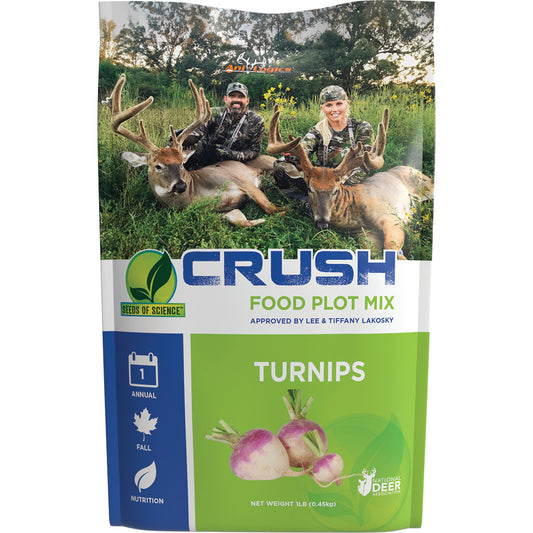 Ani-Logics Anilogics Crush Sos Turnip Seed 1 Lb. - Archery & Outdoor Gear - DropShot Archery