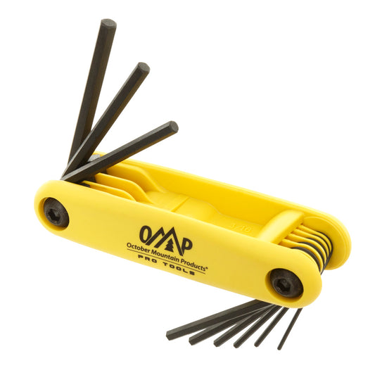 October Mountain October Mountain Pro Shop Hex Wrench Set .050 - 3/16 In. - Outdoor Gear - DropShot Archery