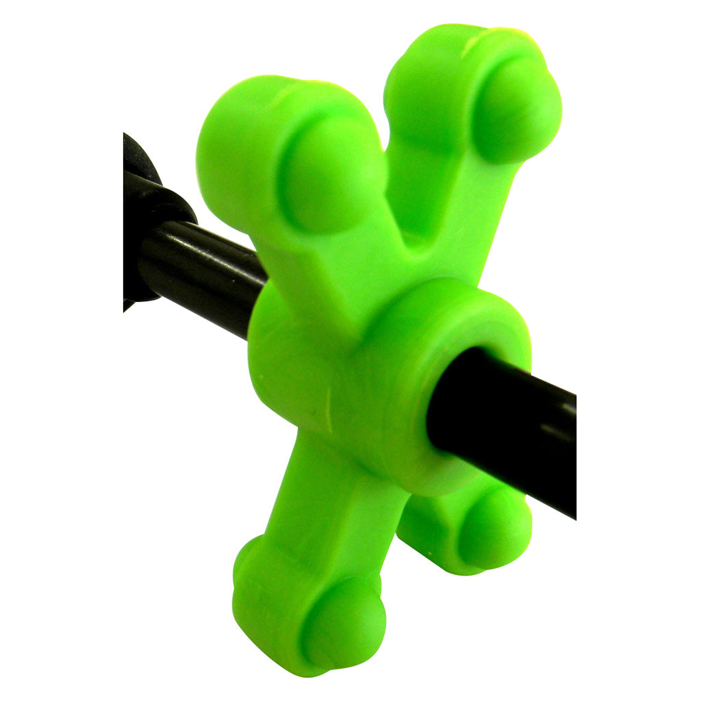 Bow Jax Bowjax Slimjax Cable Rod Dampener Neon Green - Archery & Outdoor Gear - DropShot Archery
