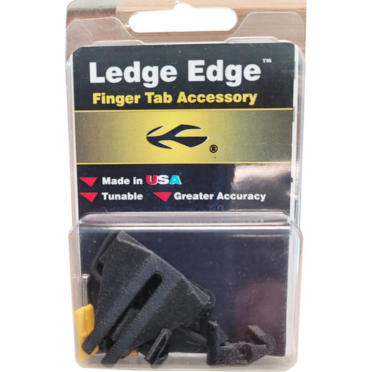 Saunders Saunders Ledge Edge Basic Tab Anchor System Black - Outdoor Gear - DropShot Archery