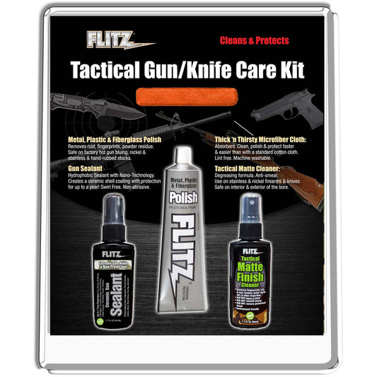 Flitz Flitz Tactical Gun/knife Care Kit - Archery & Outdoor Gear - DropShot Archery