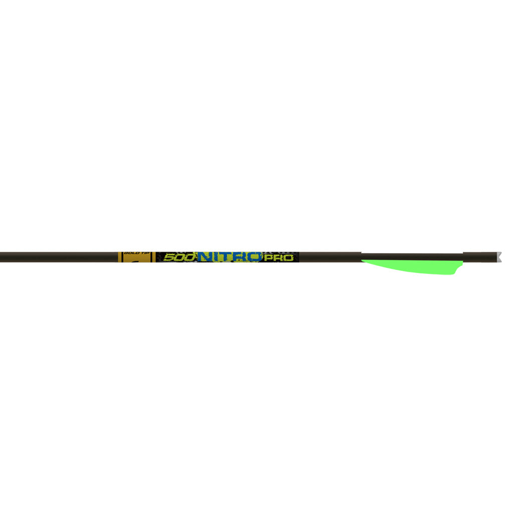 Gold Tip Gold Tip Nitro Pro Crossbow Bolts 22 In. Moon 3.5 In. Vanes 6 pk. - Crossbows - DropShot Archery