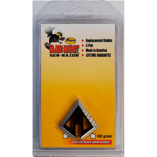 Magnus Magnus Black Hornet Ser-razor Replacement Blade 4 Blade 150 Gr. - Archery & Outdoor Gear - DropShot Archery