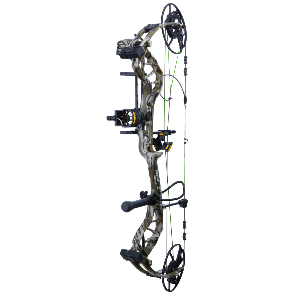 Bear Bear Gamekeeper RTH Package Mossy Oak Bottomland 55-70 RH - Imported Draft - DropShot Archery