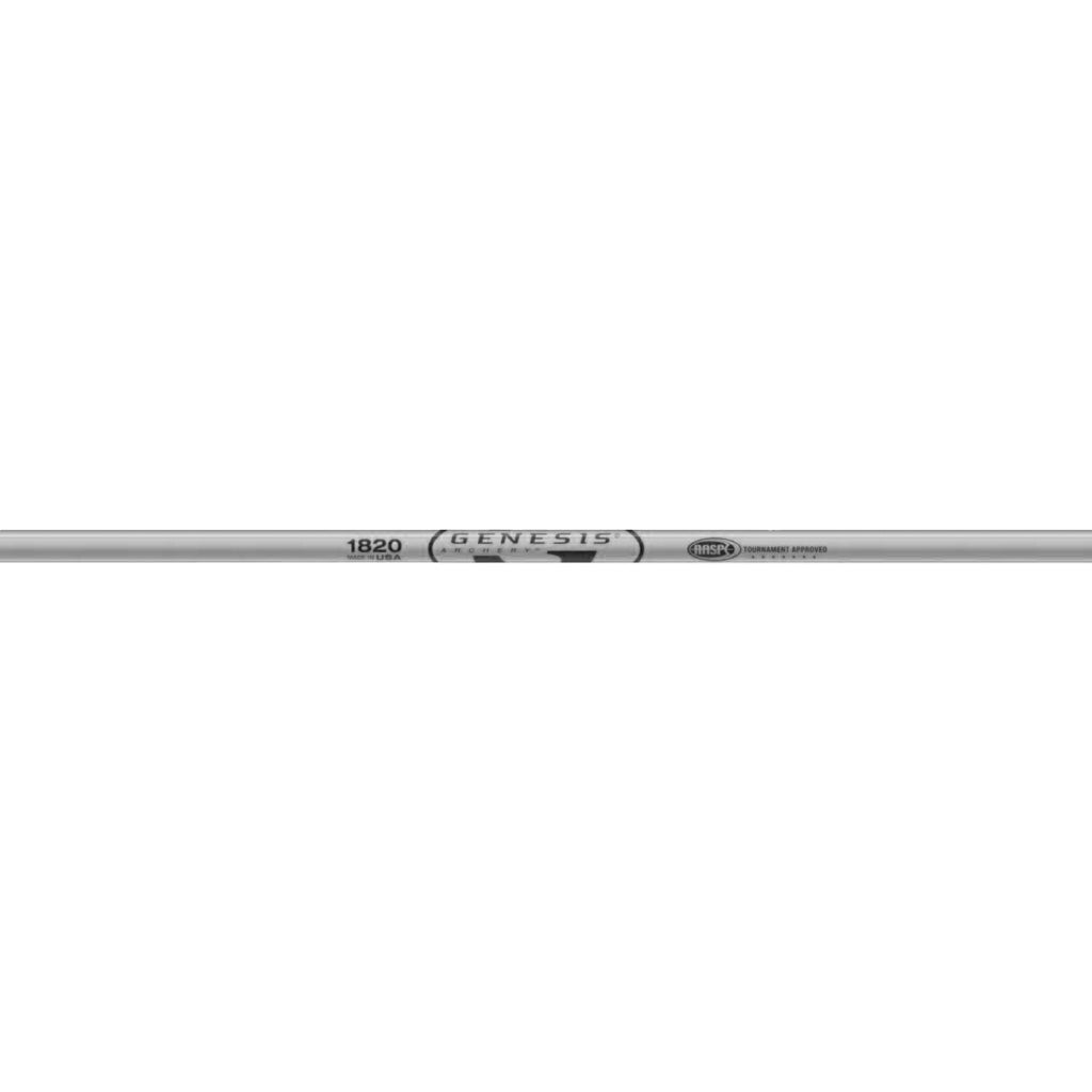 Easton Easton Genesis Shafts Silver 1820 1 doz. - Imported Draft - DropShot Archery