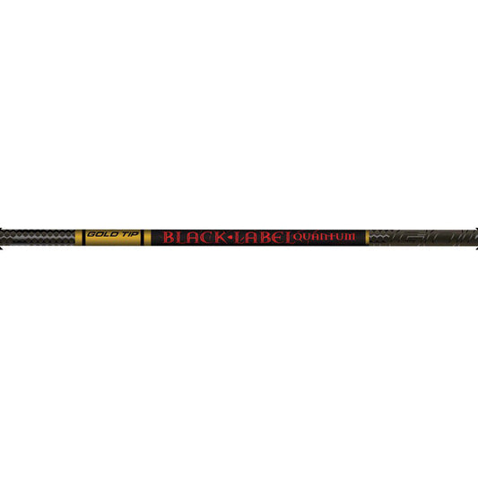 Gold Tip Gold Tip Black Label Quantum Shafts 340 1 doz. - Imported Draft - DropShot Archery
