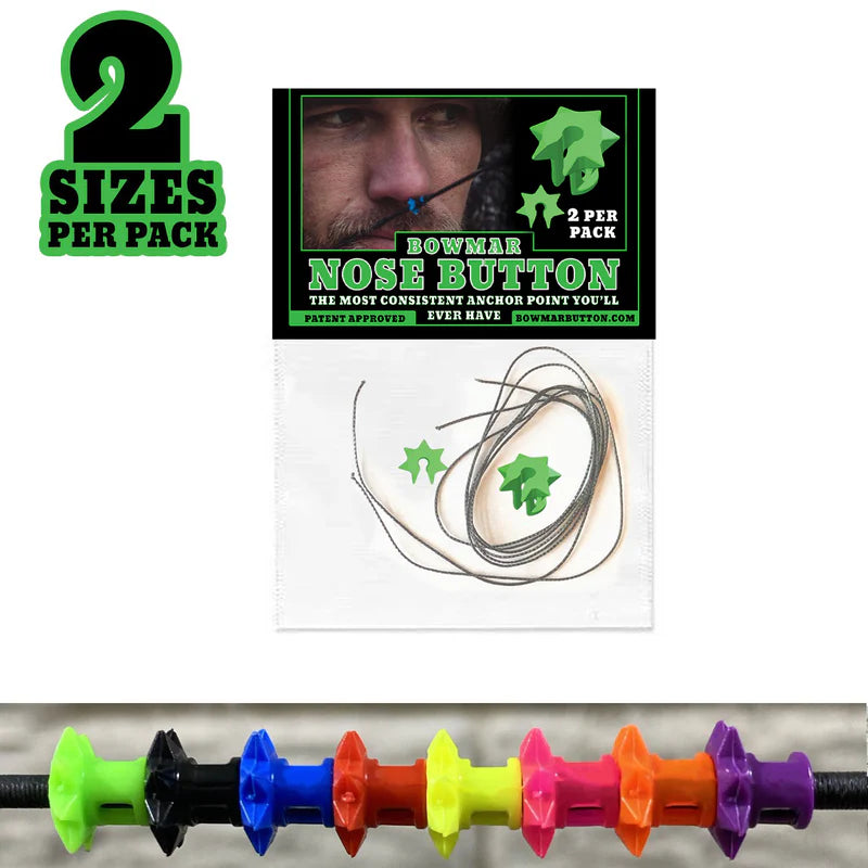 Bowmar Nose Button - Dropshot Archery