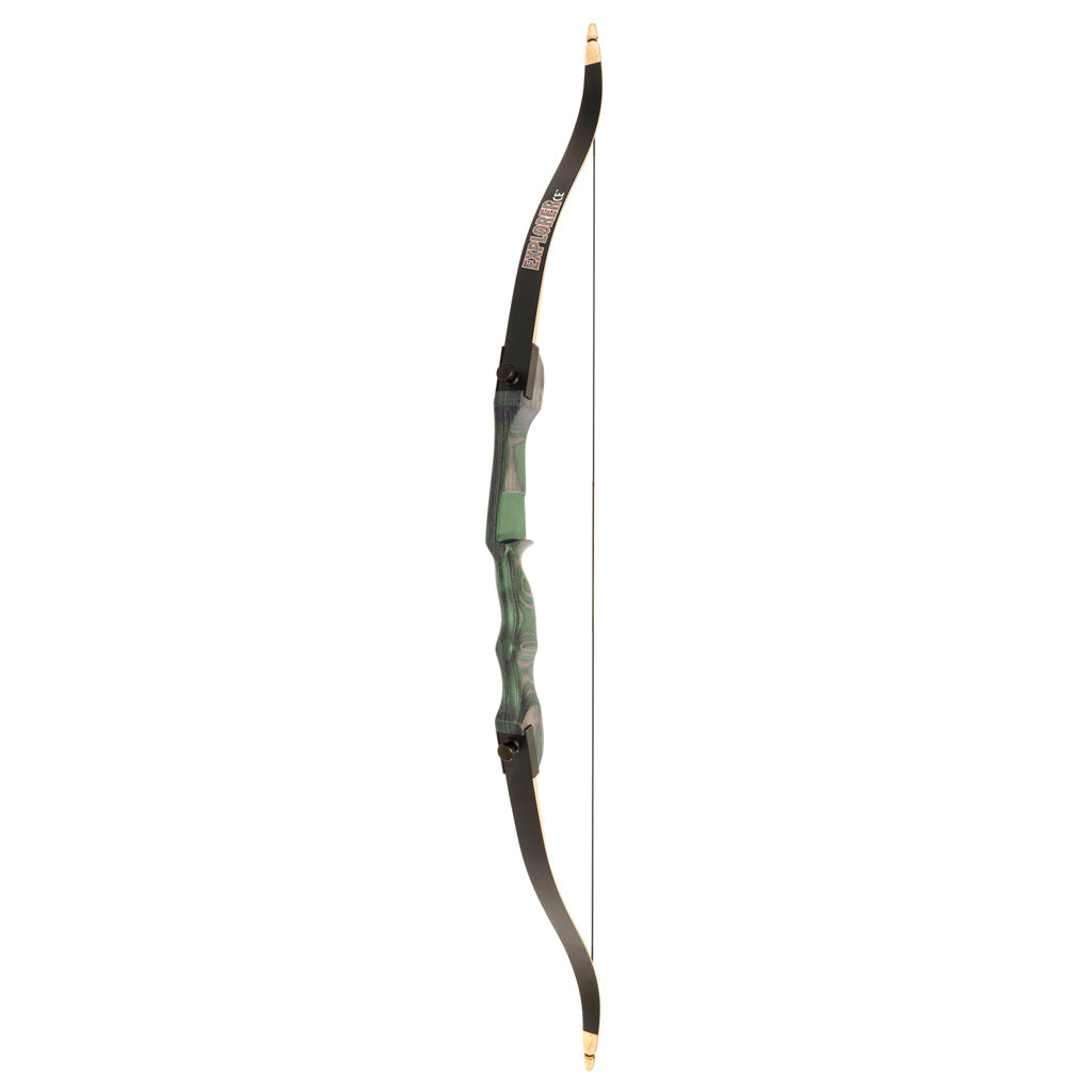 October Mountain October Mountain Explorer Ce Recurve Bow Green 54 In. 15 LBS. LH - Outdoor Gear - DropShot Archery