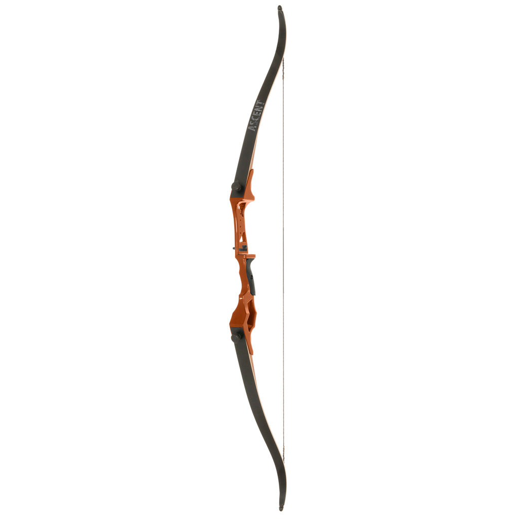 October Mountain October Mountain Ascent Recurve Bow Orange 58 In. 50 LBS. RH - Scents & Attractants - DropShot Archery