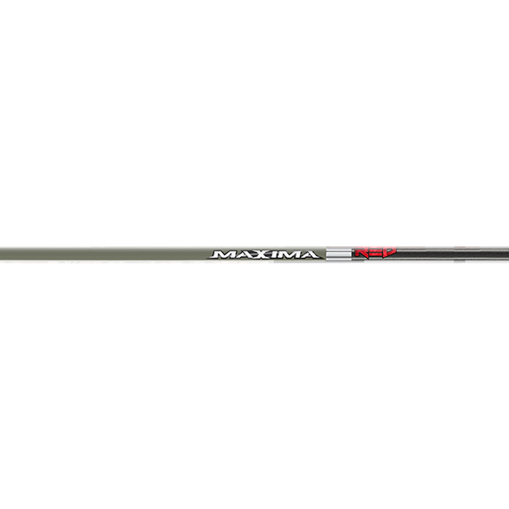 Carbon Express Carbon Express Maxima Red 5mm OD Green Shafts 400 1 doz. - Imported Draft - DropShot Archery