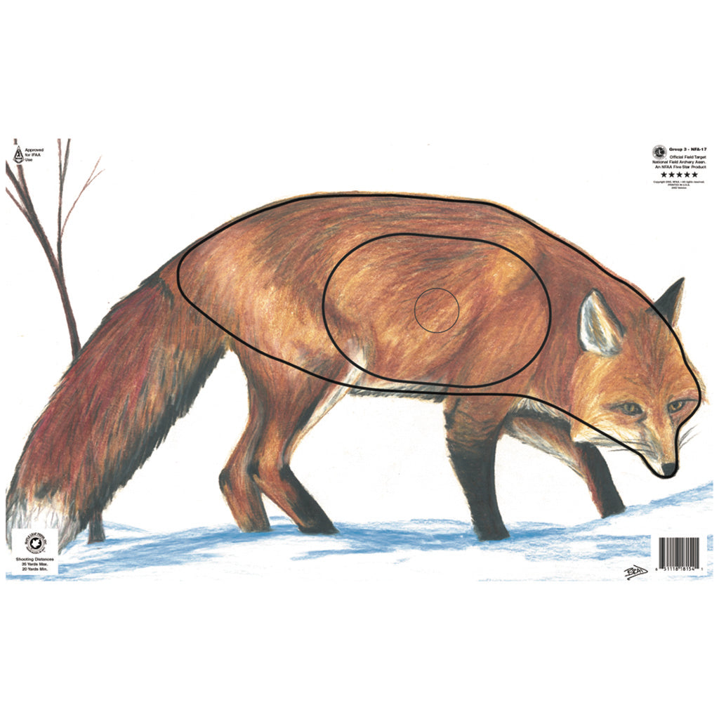 Maple Leaf Press Maple Leaf Nfaa Animal Faces Group 3 Fox - Outdoor Gear - DropShot Archery