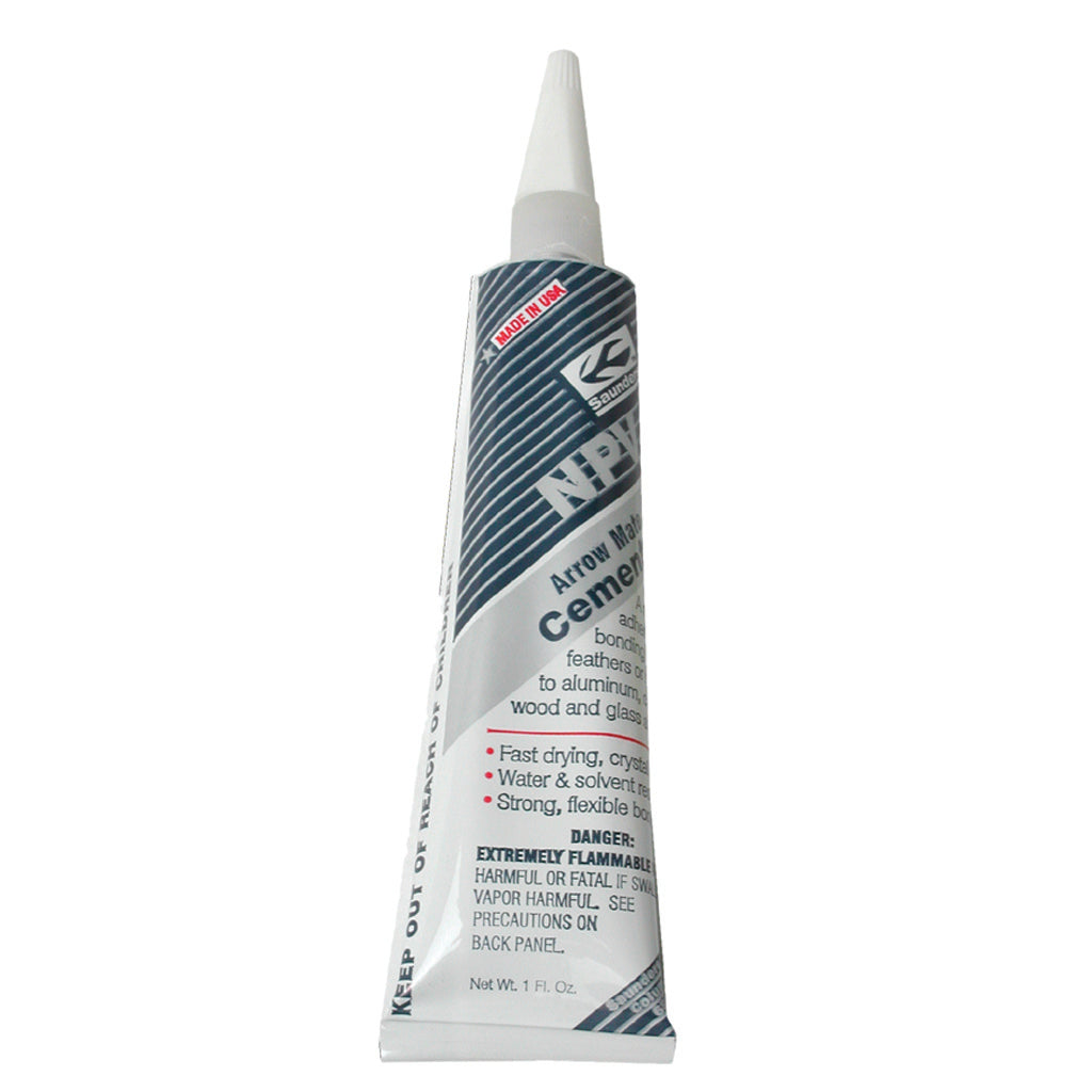 Saunders Saunders Npv Cement 1 Oz. - Outdoor Gear - DropShot Archery