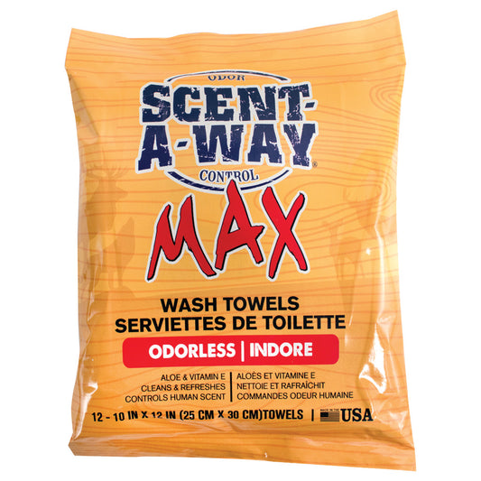 Scent-A-Way Scent-A-Way Max Wash Towels - Scents & Attractants - DropShot Archery