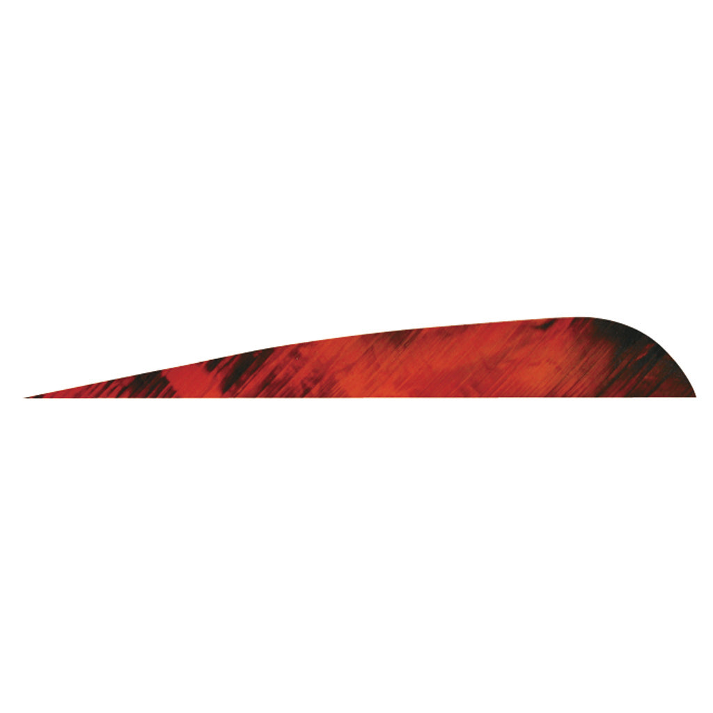 Gateway Gateway Tre-bark Feathers Tre-red 4 In. Rw 100 pk. - Outdoor Gear - DropShot Archery