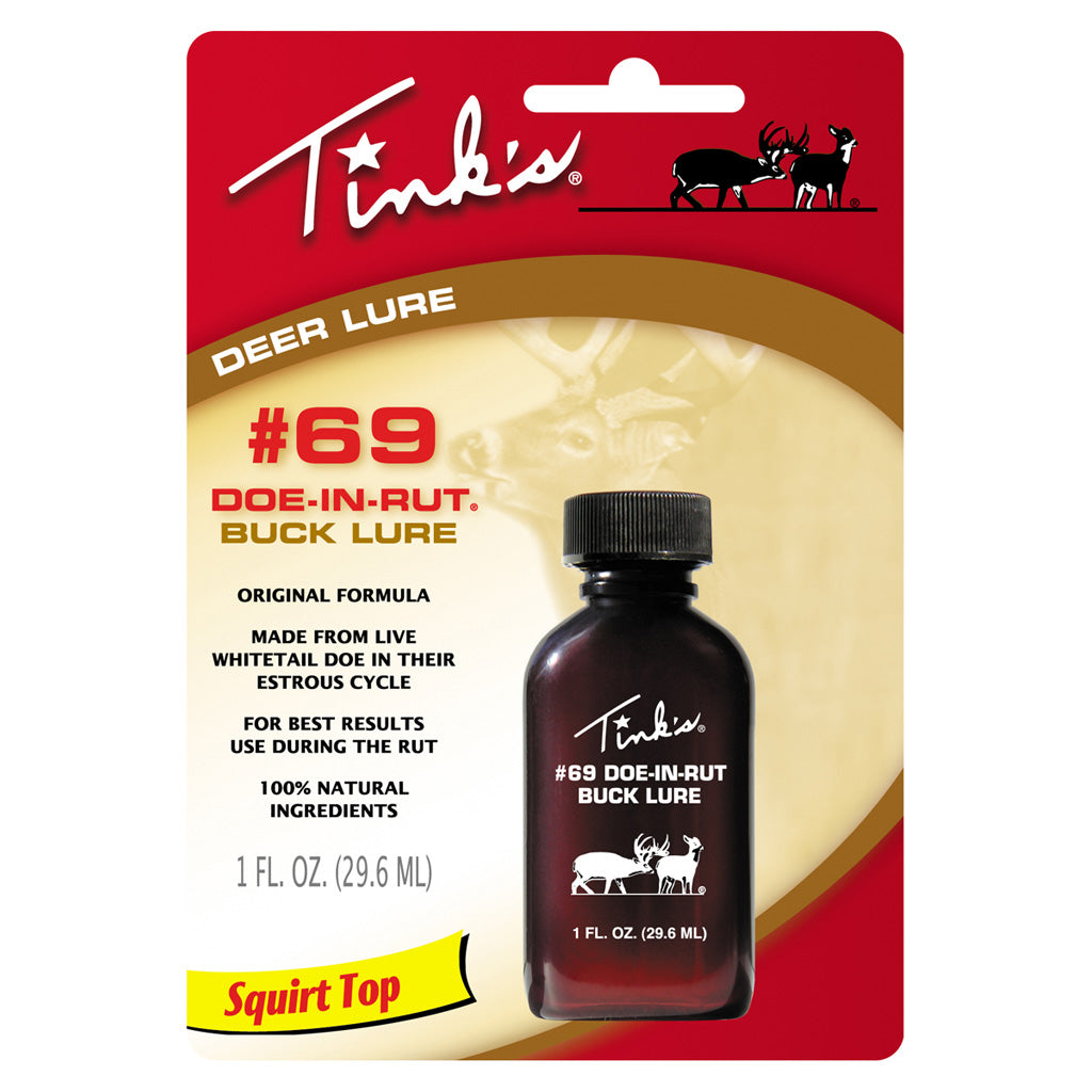 Tinks Tinks Doe-in-rut #69 Buck Lure 1 Oz. - Scents & Attractants - DropShot Archery