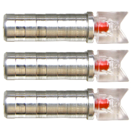 Nufletch Ignitor Crossbow Nocks Red Moon .285 X Bolt 3 pk.