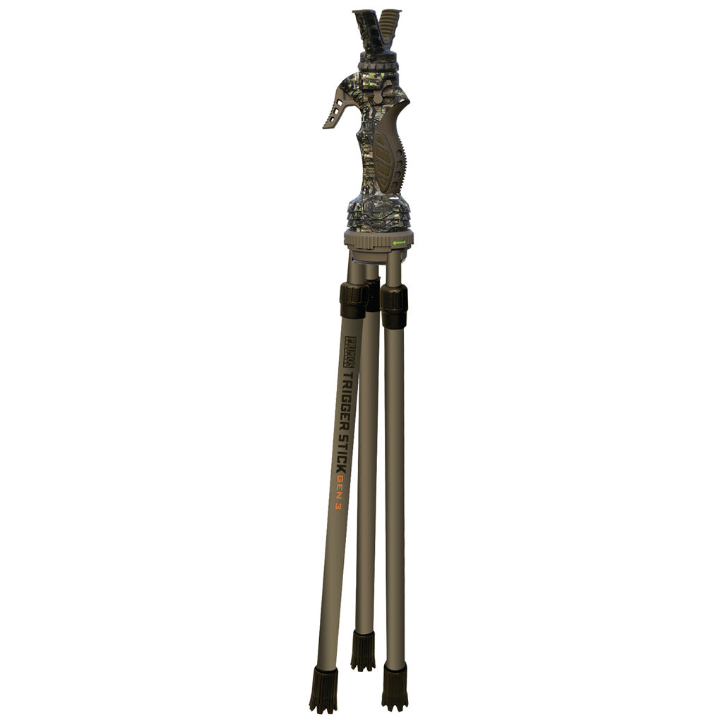 Primos Primos Trigger Stick Gen 3 Dark Earth 18-38 In. Tripod - Outdoor Gear - DropShot Archery
