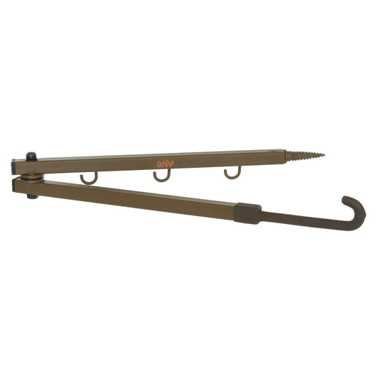 October Mountain October Mountain Foldable Bow Hanger Brown 23 In. - Outdoor Gear - DropShot Archery