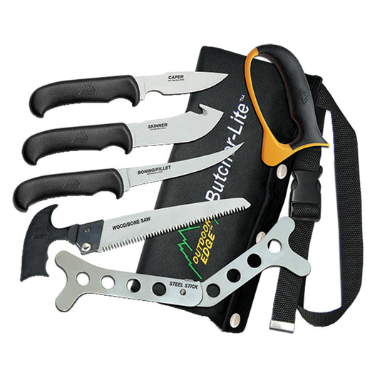 Outdoor Edge Outdoor Edge Butcher Lite Kit 8 Piece Set - Outdoor Gear - DropShot Archery