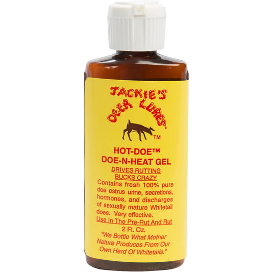 Jackies Deer Lures Jackies Hot Doe N-heat Flip Top 2 Oz. - Outdoor Gear - DropShot Archery