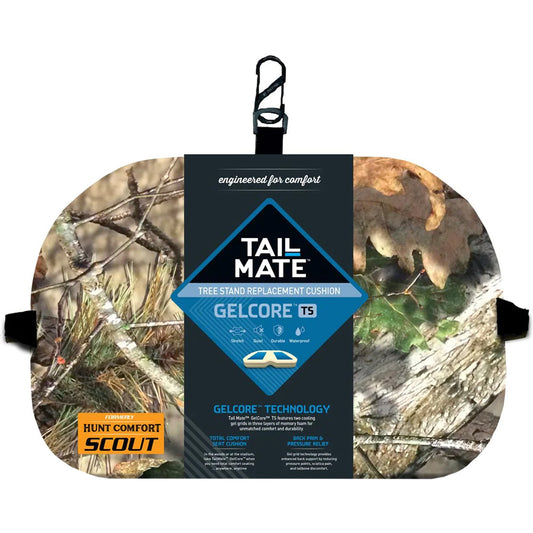 Tail Mate Tail Mate Gelcore Seat Cushion Mossy Oak - Archery & Outdoor Gear - DropShot Archery