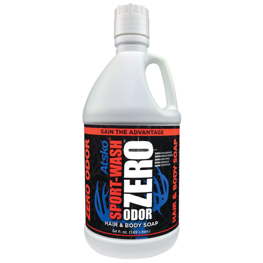 Atsko Atsko Zero Sport Wash Hair And Body Soap 64 Oz. - Archery & Outdoor Gear - DropShot Archery