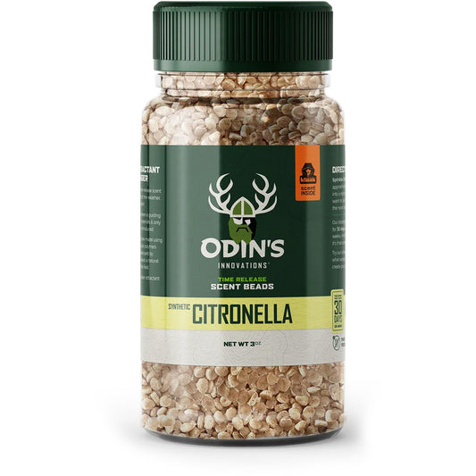 Odin's Innovations Odin's Innovations Citronella Scented Beads 3oz Bottle - Scents & Attractants - DropShot Archery