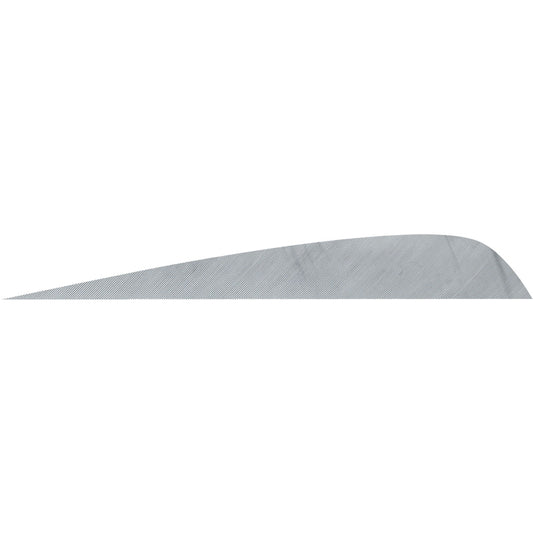 Gateway Parabolic Feathers Grey 4 In. Rw 50 pk.