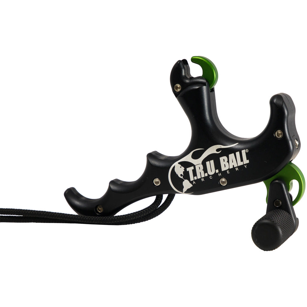Tru Ball Tru Ball T-rex Release Bone Collector 4 Finger Black - Archery Accessories - DropShot Archery