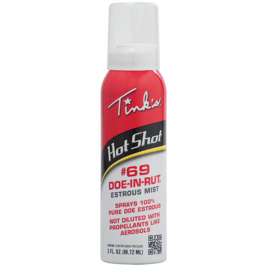 Tinks Tinks Hot Shot #69 Doe-in-rut Estrous Mist 3 Oz. - Archery & Outdoor Gear - DropShot Archery