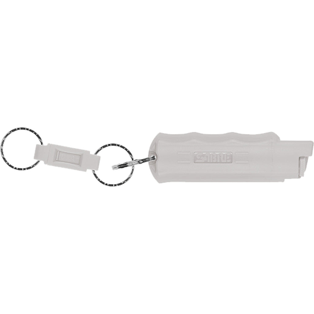 Sabre Sabre Red Keychain Pepper Spray Grey Hardcase With Quick Release Key Ring - Archery Accessories - DropShot Archery