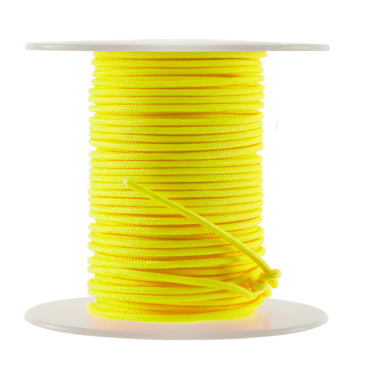 October Mountain October Mountain Endure-xd Release Loop Rope Flo Yellow 100 Ft. - Archery Accessories - DropShot Archery