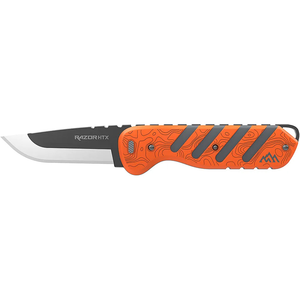 Outdoor Edge Outdoor Edge Razor Htx 3.0" Fixed Orange/gray, 6 Blades - Archery & Outdoor Gear - DropShot Archery