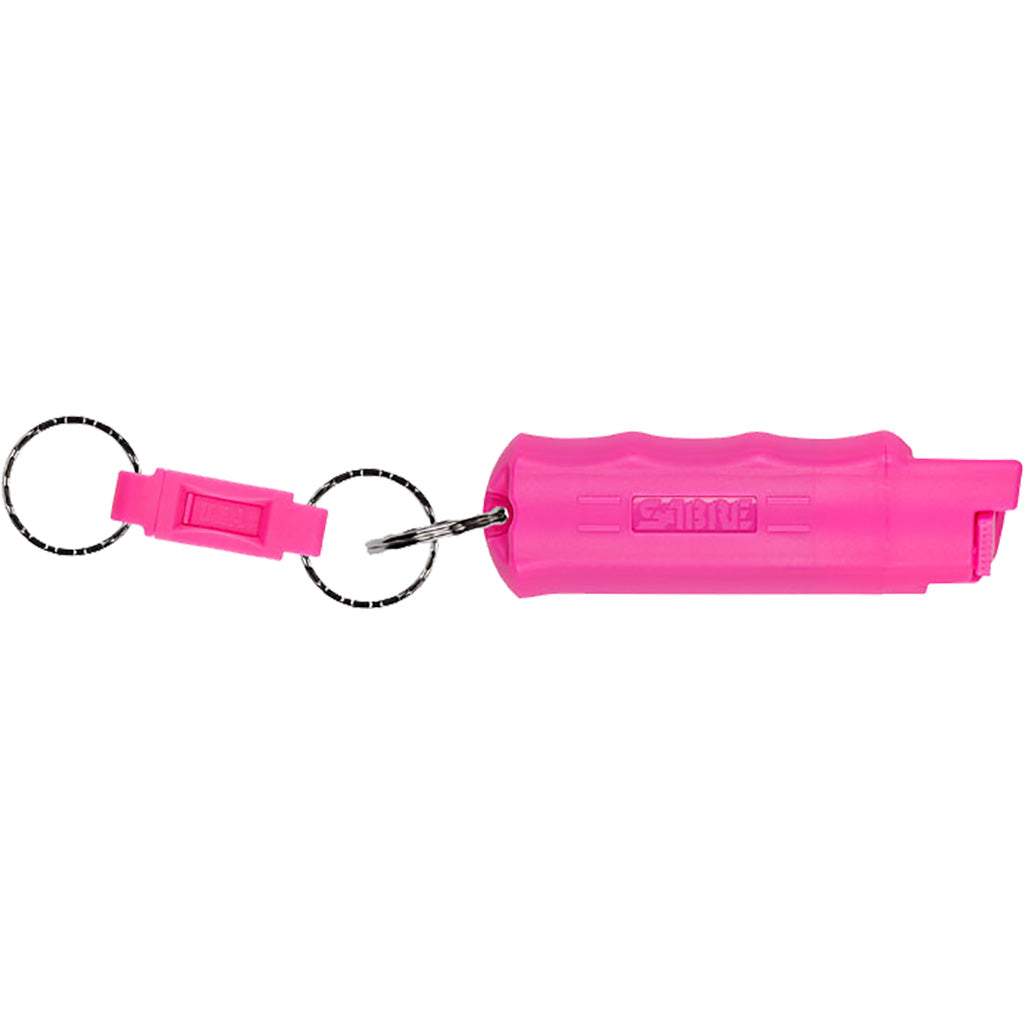 Sabre Sabre 3-in-1 Key Chain Pepper Spray Pink Hardcase With Quick Release Key Ring - Archery & Outdoor Gear - DropShot Archery